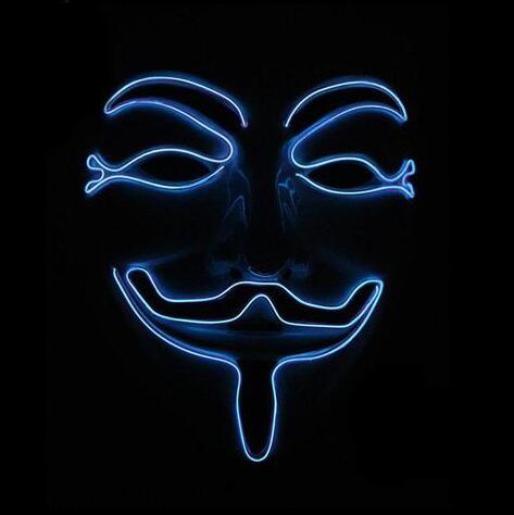 Load image into Gallery viewer, New LED Guy Fawkes Mask
