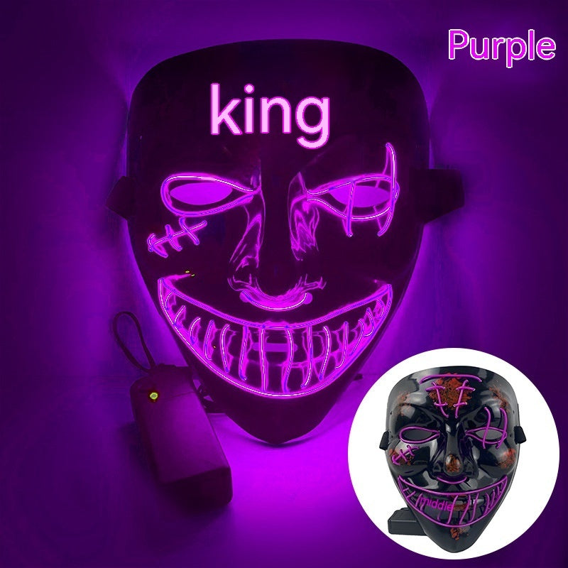 Load image into Gallery viewer, Cold Light Halloween Mask Led Luminous
