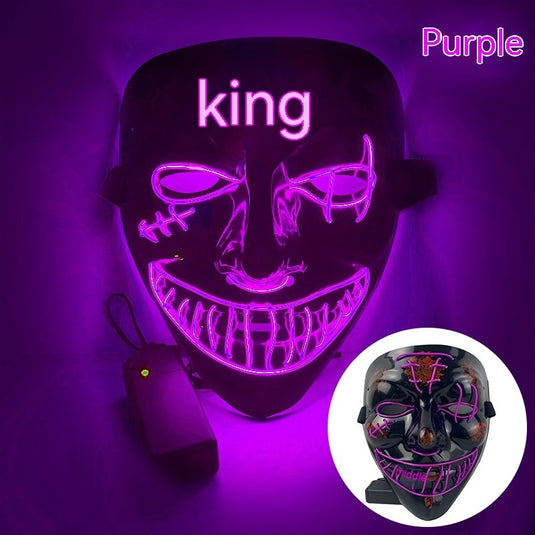 Cold Light Halloween Mask Led Luminous