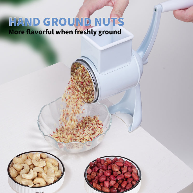 Load image into Gallery viewer, Hand-cranked Peanut Grinder Cheese Shredded Nuts Grinder
