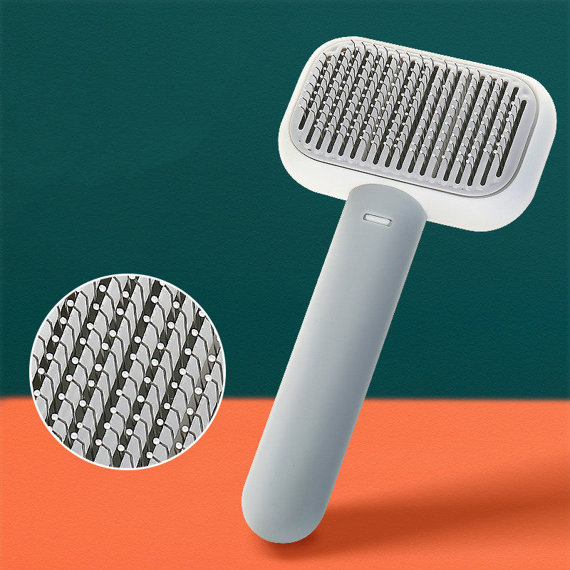 Load image into Gallery viewer, New Pet Cat Dog Hair Brush Hair Massage Comb Open-Knot Brush Grooming Cleaning Tool Stainless Steel Comb
