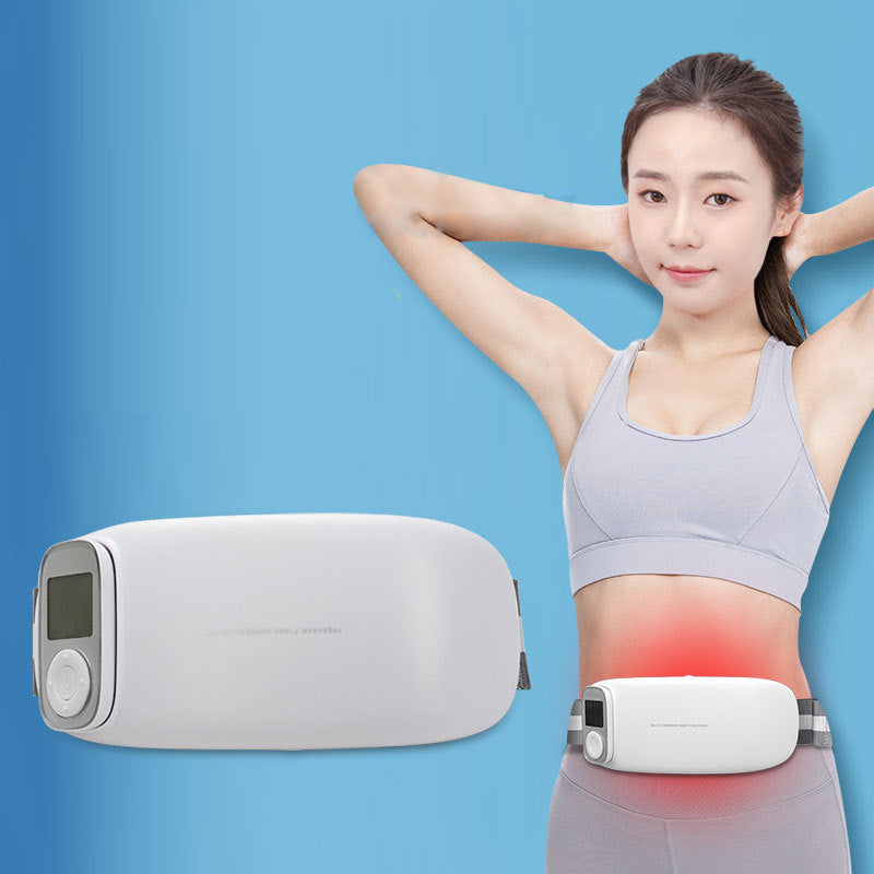 Load image into Gallery viewer, Back Electric Massage Pulse Warm Moxibustion Lumbar Massager
