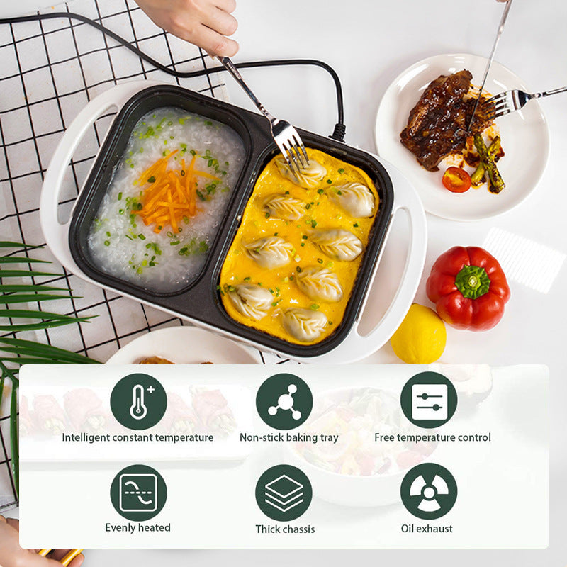 Load image into Gallery viewer, Multi-functional Dual-use Electric Caldron Electric Frying Oven
