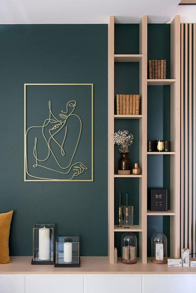 Load image into Gallery viewer, Female Line Art Acrylic Wall Decoration  Body
