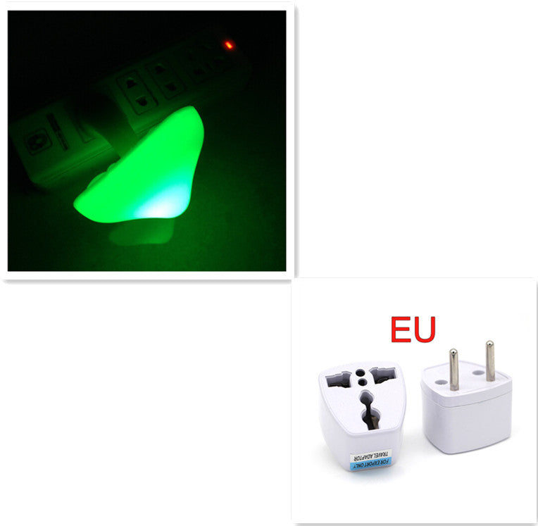 Load image into Gallery viewer, LED Night Light Mushroom Wall Socket Lamp EU US Plug Warm White Light-control Sensor Bedroom Light Home Decoration
