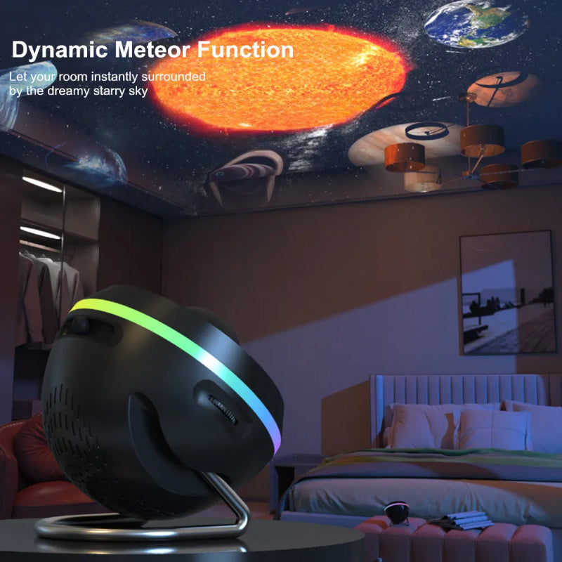 Load image into Gallery viewer, Dynamic Meteor 13 In 1 Ultra Clear Galaxy Projector Lamp Rotary Space Ball Planetarium Projector Lights For Kids Gift
