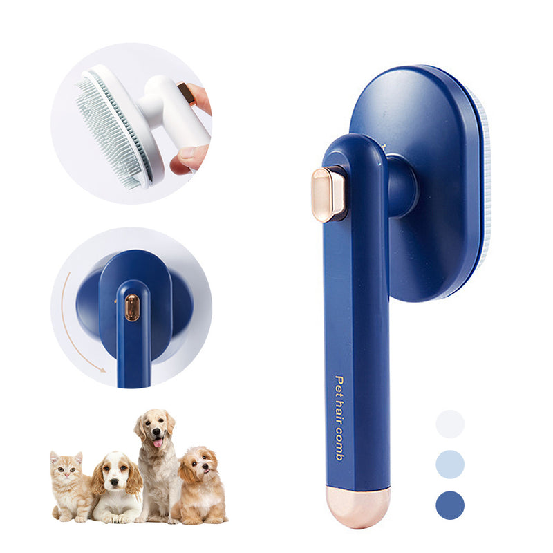 Load image into Gallery viewer, Pet Comb Cat Dog To Remove Floating Hair Pet Hair Brush Hair Removal Artifact Pet Grooming Brush Supplies Self Cleaning Comb Pet Products
