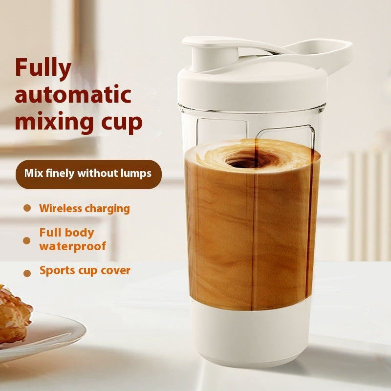 Load image into Gallery viewer, 400ML 14oz Electric Protein Powder Mixing Cup Automatic Shaker Mixer Shake Bottle Milk Coffee Blender Kettle Fro Gym 1200mAh
