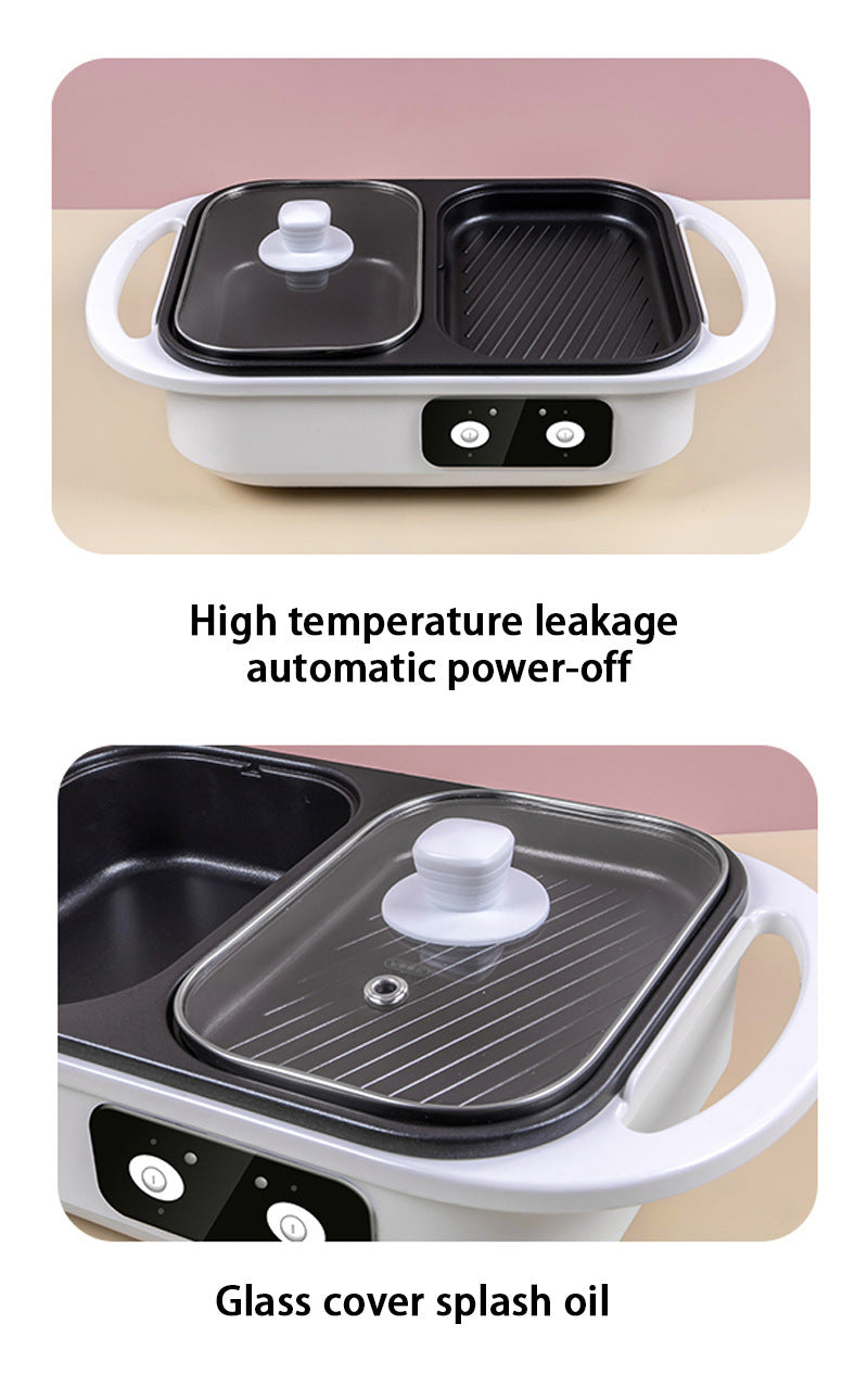 Load image into Gallery viewer, Multi-functional Dual-use Electric Caldron Electric Frying Oven
