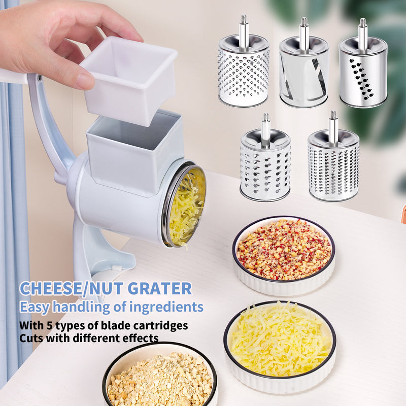 Load image into Gallery viewer, Hand-cranked Peanut Grinder Cheese Shredded Nuts Grinder
