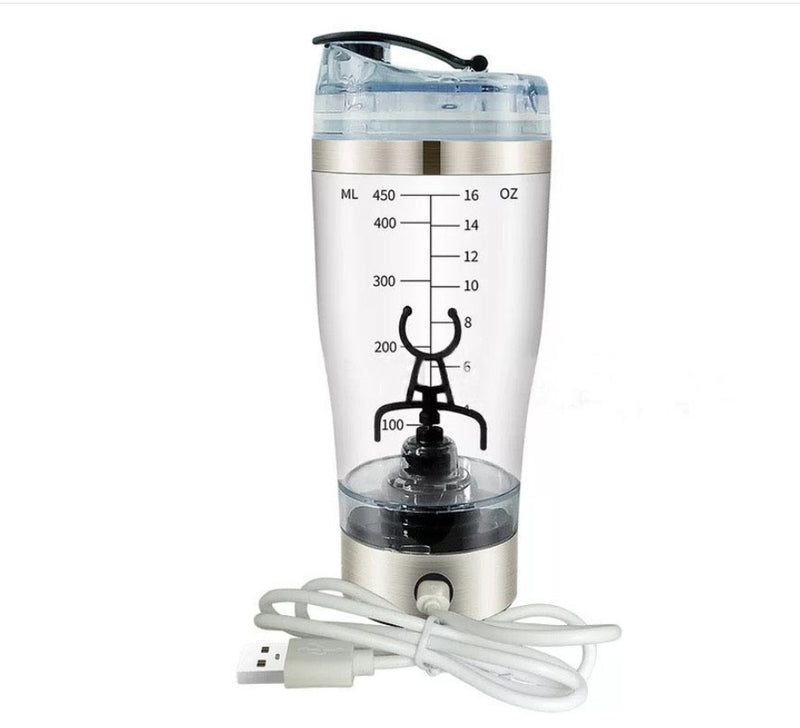 Load image into Gallery viewer, Electric Protein Shake Stirrer USB Shake Bottle Milk Coffee Blender Kettle Sports And Fitness Charging Electric Shaker Cup
