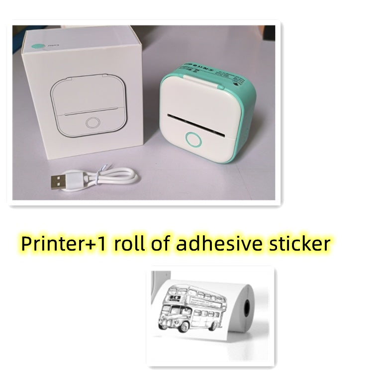 Load image into Gallery viewer, Portable Mini Thermal Label Printer Home Photo Printer Student Wrong Question Printer Bluetooth Mini Label Printer Price Tag
