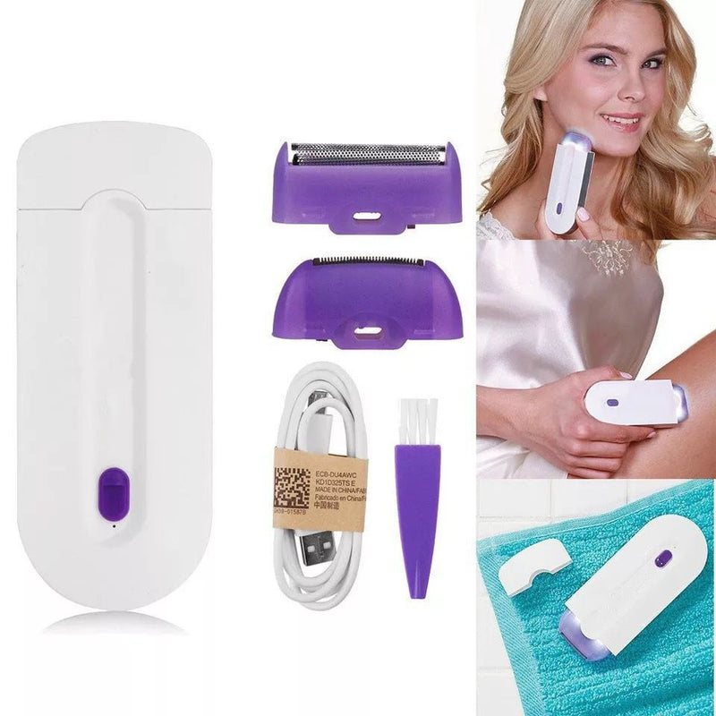 Load image into Gallery viewer, Blue Light Induction Ladies Shaver
