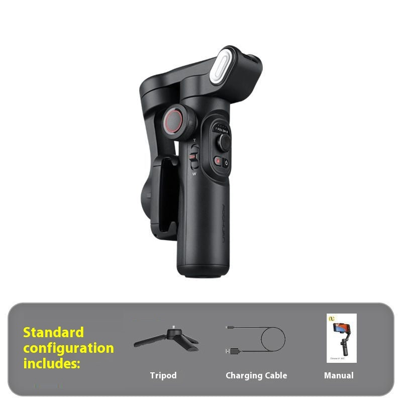 Load image into Gallery viewer, Selfie Three-axis Anti-shake Hand-held Tripod Head Mobile Phone Stabilizer
