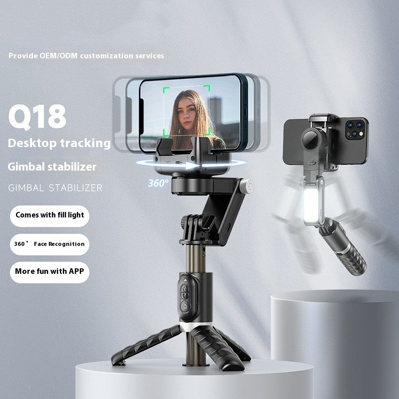 Load image into Gallery viewer, Mobile Phone Stabilizer 360 Degrees Panoramic And Anti-shake Hand-held Tripod Head
