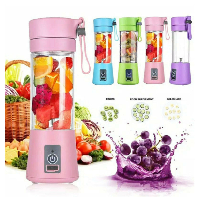 Load image into Gallery viewer, Portable Blender With USB Rechargeable Mini Kitchen Fruit Juice Mixer Home Simple Portable Electric Mini Juicer
