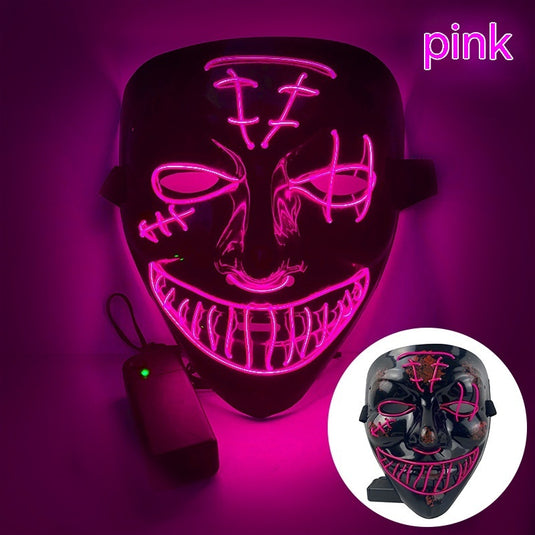 Cold Light Halloween Mask Led Luminous