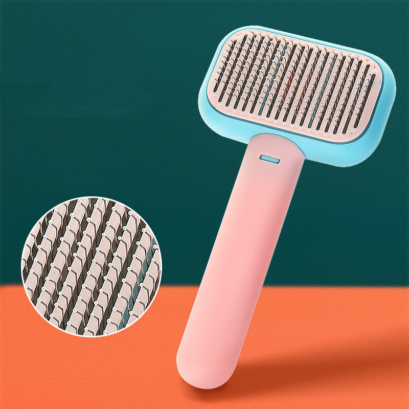 Load image into Gallery viewer, New Pet Cat Dog Hair Brush Hair Massage Comb Open-Knot Brush Grooming Cleaning Tool Stainless Steel Comb
