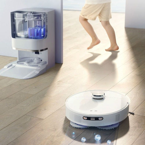 Household Portable Sweeping Mopping Washing And Drying Integrated Robot