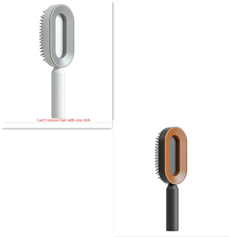 Load image into Gallery viewer, Self Cleaning Hair Brush For Women One-key Cleaning Hair Loss Airbag Massage Scalp Comb Anti-Static Hairbrush
