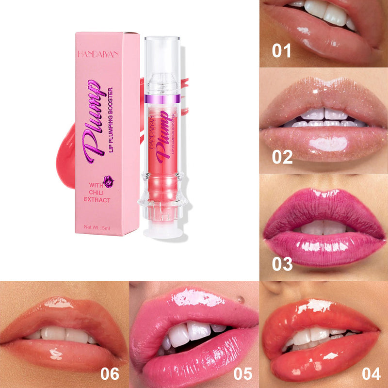 Load image into Gallery viewer, New Tube Lip Rich Lip Color Slightly Spicy Lip Honey Lip Glass Mirror Face Lip Mirror Liquid Lipstick
