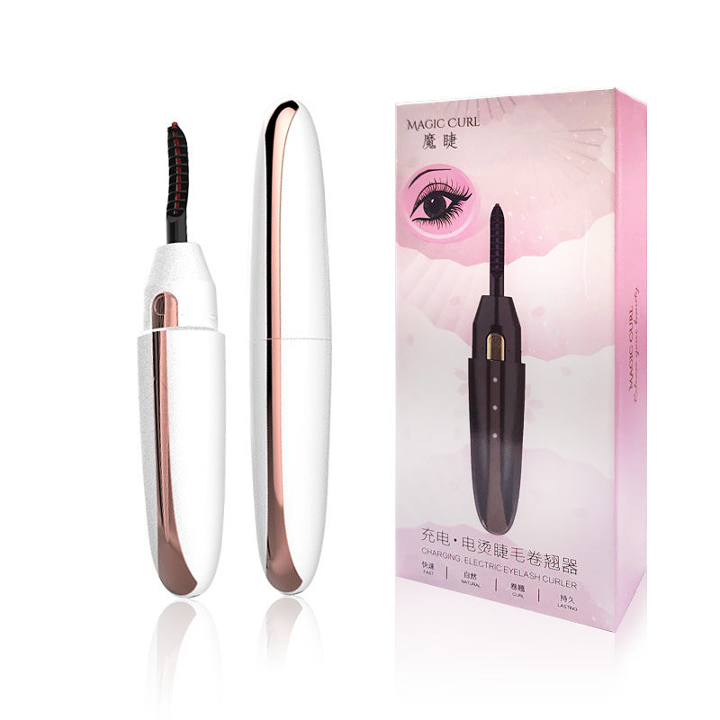 Load image into Gallery viewer, Portable Rechargeable Electric Eyelash Curler
