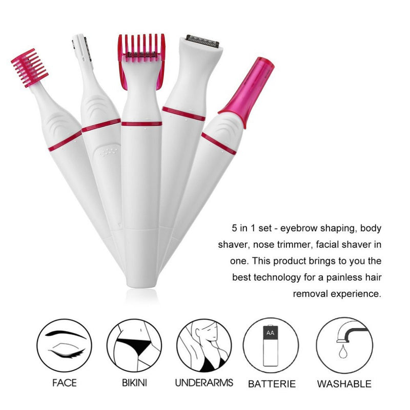 Load image into Gallery viewer, Multi-purpose Trimmer Hair Remover Electric Eyebrow Trimmer
